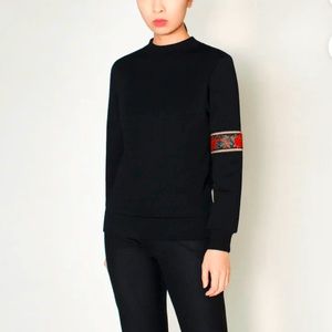 NEW Cobalt Street Floral Band Black Sweatshirt!